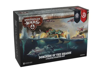 Gamers Guild AZ Warcradle Studios Dystopian Wars: Dominion of the Dragon - Two Player Starter Set Occam Distribution