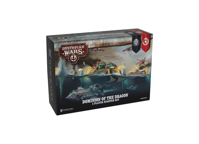 Gamers Guild AZ Warcradle Studios Dystopian Wars: Dominion of the Dragon - Two Player Starter Set Occam Distribution