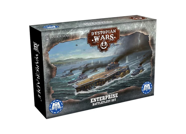 Gamers Guild AZ Warcradle Studios Dystopian Wars: Enterprise Battlefleet Set Occam Distribution