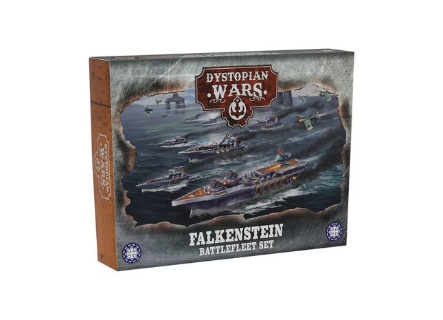 Gamers Guild AZ Warcradle Studios Dystopian Wars: Falkenstein Battlefleet Set Occam Distribution
