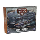 Gamers Guild AZ Warcradle Studios Dystopian Wars: Falkenstein Battlefleet Set Occam Distribution
