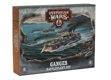 Gamers Guild AZ Warcradle Studios Dystopian Wars: Ganges Battlefleet Set Occam Distribution