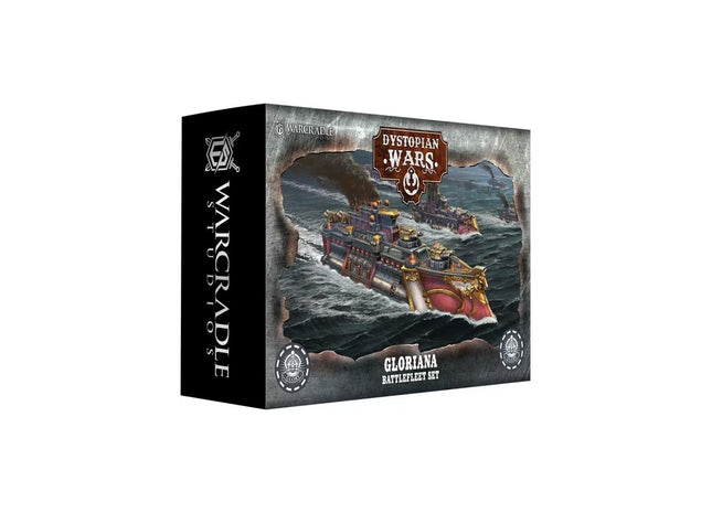 Gamers Guild AZ Warcradle Studios Dystopian Wars: Gloriana Battlefleet Set Occam Distribution
