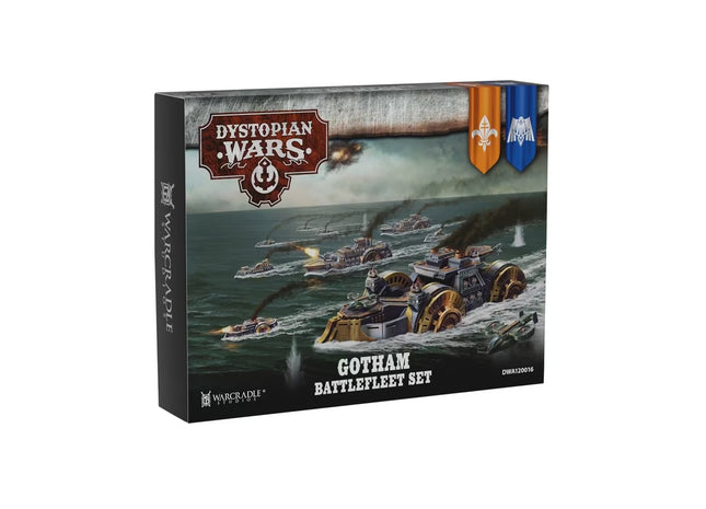Gamers Guild AZ Warcradle Studios Dystopian Wars: Gotham Battlefleet Set Occam Distribution