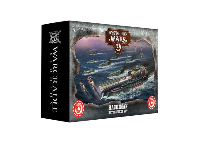 Gamers Guild AZ Warcradle Studios Dystopian Wars: Hachiman Battlefleet Set Occam Distribution