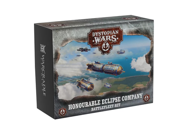 Gamers Guild AZ Warcradle Studios Dystopian Wars: Honourable Eclipse Company Battlefleet Set Occam Distribution