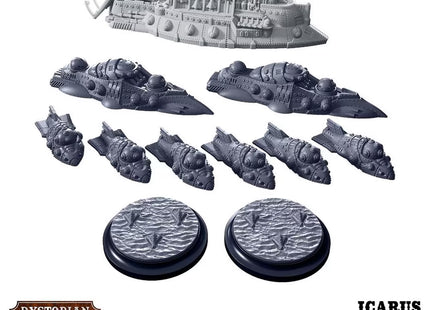 Gamers Guild AZ Warcradle Studios Dystopian Wars: Icarus Battlefleet Set Occam Distribution