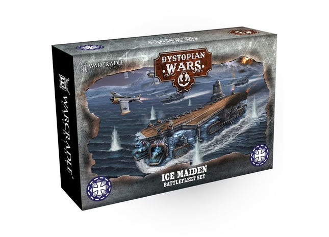 Gamers Guild AZ Warcradle Studios Dystopian Wars: Ice Maiden Battlefleet Set Occam Distribution