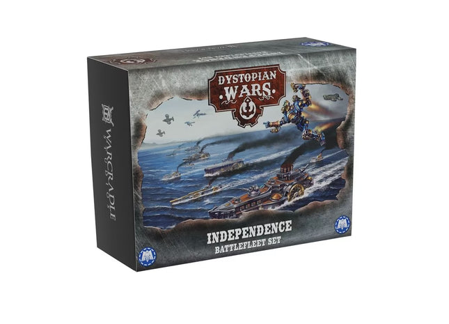 Gamers Guild AZ Warcradle Studios Dystopian Wars: Independence Battlefleet Set Occam Distribution