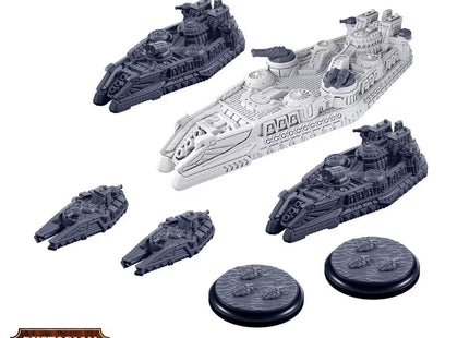 Gamers Guild AZ Warcradle Studios Dystopian Wars: Khartoum Battlefleet Set Occam Distribution