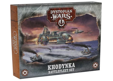 Gamers Guild AZ Warcradle Studios Dystopian Wars: Khodynka Battlefleet Set Occam Distribution