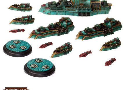 Gamers Guild AZ Warcradle Studios Dystopian Wars: Kongo Battlefleet Set Occam Distribution