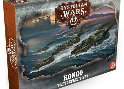 Gamers Guild AZ Warcradle Studios Dystopian Wars: Kongo Battlefleet Set Occam Distribution