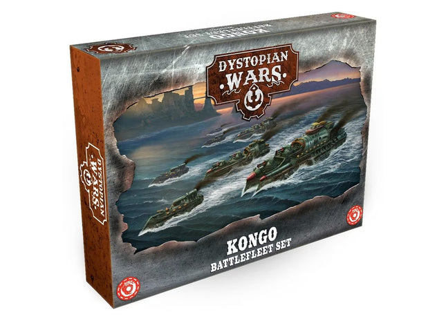 Gamers Guild AZ Warcradle Studios Dystopian Wars: Kongo Battlefleet Set Occam Distribution