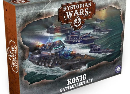 Gamers Guild AZ Warcradle Studios Dystopian Wars: Konig Battlefleet Set Occam Distribution