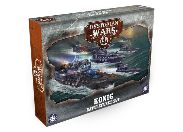 Gamers Guild AZ Warcradle Studios Dystopian Wars: Konig Battlefleet Set Occam Distribution