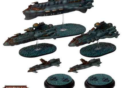 Gamers Guild AZ Warcradle Studios Dystopian Wars: Magenta Battlefleet Set Occam Distribution