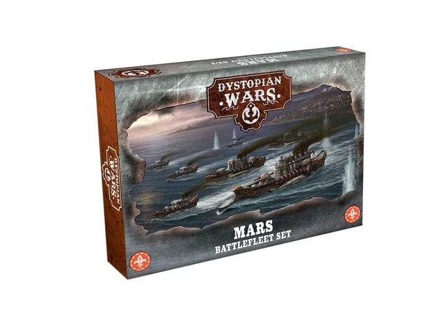 Gamers Guild AZ Warcradle Studios Dystopian Wars: Mars Battlefleet Set Occam Distribution