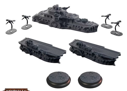 Gamers Guild AZ Warcradle Studios Dystopian Wars: Mexico Battlefleet Set Occam Distribution