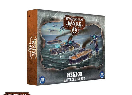 Gamers Guild AZ Warcradle Studios Dystopian Wars: Mexico Battlefleet Set Occam Distribution