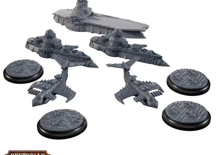 Gamers Guild AZ Warcradle Studios Dystopian Wars: Mozhayski Battlefleet Set Occam Distribution