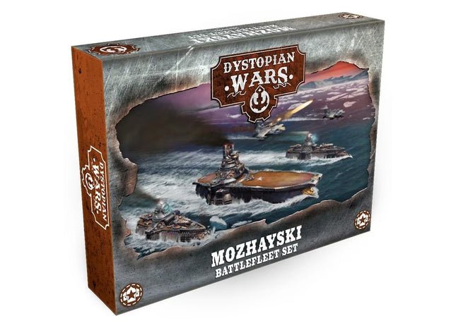 Gamers Guild AZ Warcradle Studios Dystopian Wars: Mozhayski Battlefleet Set Occam Distribution