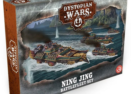 Gamers Guild AZ Warcradle Studios Dystopian Wars: Ning Jing Battlefleet Set Occam Distribution