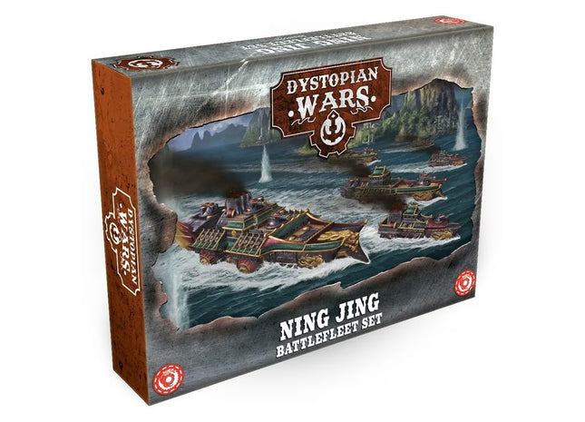 Gamers Guild AZ Warcradle Studios Dystopian Wars: Ning Jing Battlefleet Set Occam Distribution