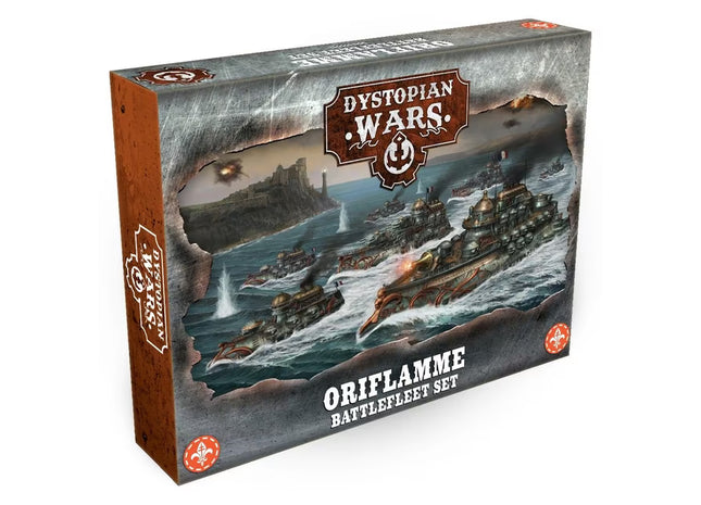 Gamers Guild AZ Warcradle Studios Dystopian Wars: Oriflamme Battlefleet Set Occam Distribution
