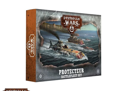 Gamers Guild AZ Warcradle Studios Dystopian Wars: Protecteur Battlefleet Set Occam Distribution