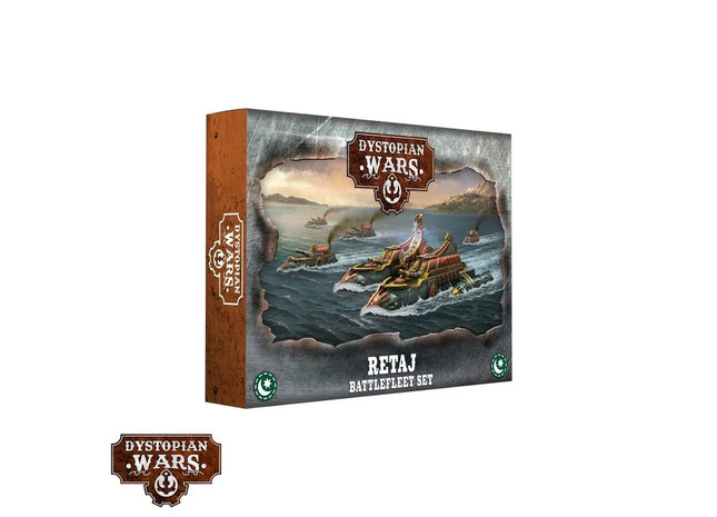 Gamers Guild AZ Warcradle Studios Dystopian Wars: Retaj Battlefleet Set Occam Distribution