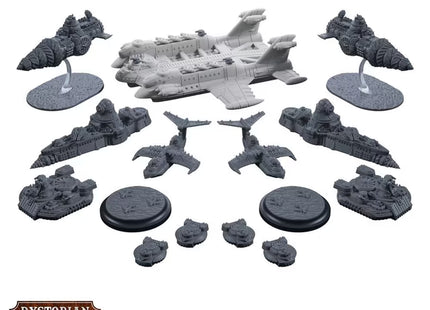 Gamers Guild AZ Warcradle Studios Dystopian Wars: Rikhter Battlefleet Set Occam Distribution