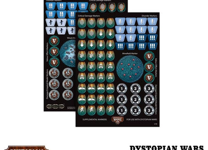Gamers Guild AZ Warcradle Studios Dystopian Wars: Rules & Gubbins Set Occam Distribution