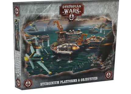 Gamers Guild AZ Warcradle Studios Dystopian Wars: Sturginium Platforms & Objectives Set Occam Distribution