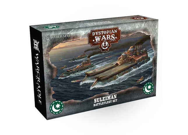 Gamers Guild AZ Warcradle Studios Dystopian Wars: Suleiman Battlefleet Set Occam Distribution