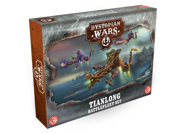 Gamers Guild AZ Warcradle Studios Dystopian Wars: Tianlong Battlefleet Set Occam Distribution