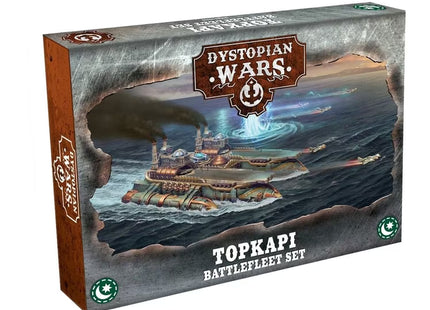 Gamers Guild AZ Warcradle Studios Dystopian Wars: Topkapi Battlefleet Set Occam Distribution