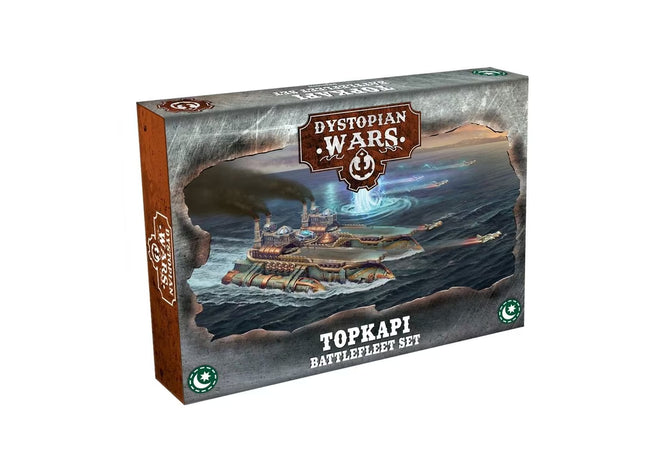 Gamers Guild AZ Warcradle Studios Dystopian Wars: Topkapi Battlefleet Set Occam Distribution