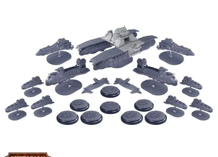 Gamers Guild AZ Warcradle Studios Dystopian Wars: Vauban Battlefleet Set Occam Distribution