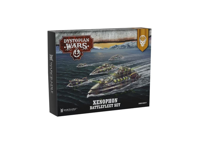 Gamers Guild AZ Warcradle Studios Dystopian Wars: Xenophon Battlefleet Set Occam Distribution