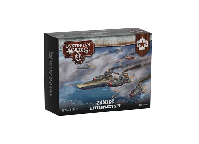 Gamers Guild AZ Warcradle Studios Dystopian Wars: Zamiec Battlefleet Set Occam Distribution