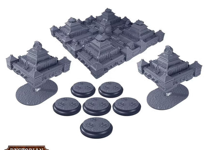 Gamers Guild AZ Warcradle Studios Dystopian Wars: Zhanmadao Battlefleet Set Occam Distribution