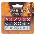 Gamers Guild AZ Warcry Warcry: Horns of Hashut Dice Set Games-Workshop