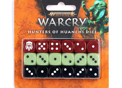 Gamers Guild AZ Warcry Warcry: Hunters of Huanchi Dice Set Games-Workshop