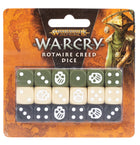 Gamers Guild AZ Warcry Warcry: Rotmire Creed Dice Set Games-Workshop