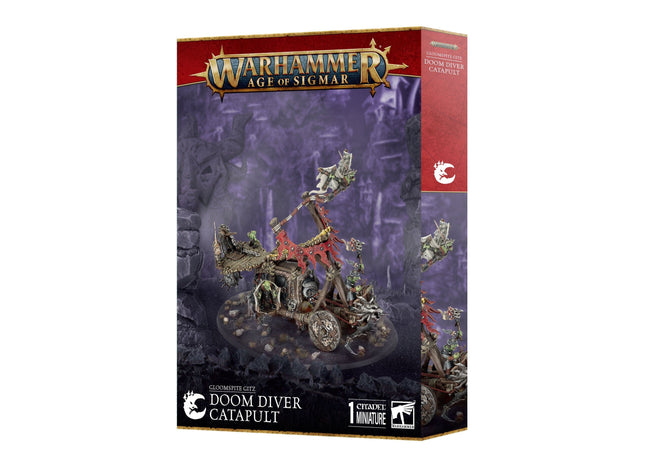 Gamers Guild AZ Warhammer 40,000 Age of Sigmar: Gloomspite Gitz Doom Diver Catapult (Pre-Order) Games-Workshop