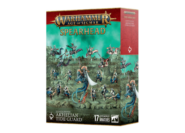 Gamers Guild AZ Warhammer 40,000 Age of Sigmar: Spearhead: Idoneth Deepkin: Akhelian Tide Guard (Pre-Order) Games-Workshop
