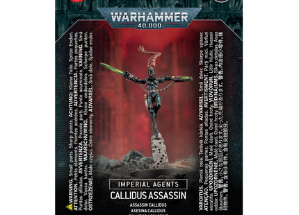 Gamers Guild AZ Warhammer 40,000 Imperial Agents - Callidus Assassin Games-Workshop