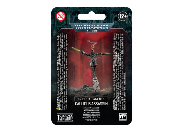 Gamers Guild AZ Warhammer 40,000 Imperial Agents - Callidus Assassin Games-Workshop