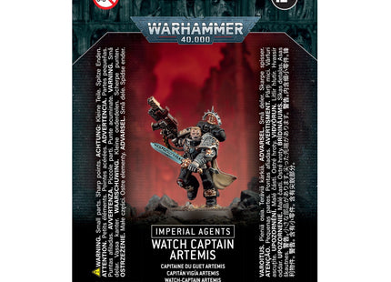 Gamers Guild AZ Warhammer 40,000 Imperial Agents - Deathwatch Captain Artemis Games-Workshop